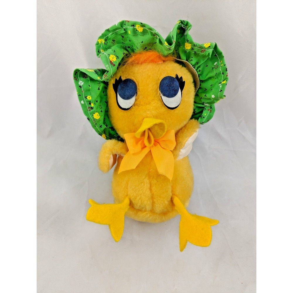 Yellow Chick Duck Plush 7 Inch California Stuffed Animal Toy Vintage